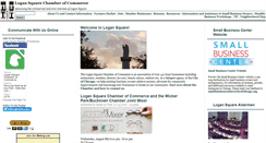 Desktop Screenshot of loganchamber.org